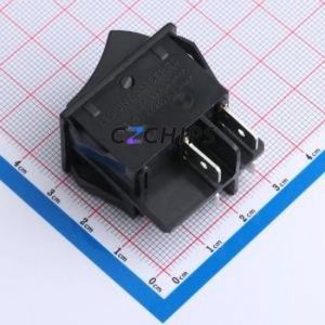 SS31-BBIWQ-RD40-R Rocker Switch Through hole Component (THT) Switch 32.2mm 25.2mm 19.2mm Concave Bend - Product Image 2