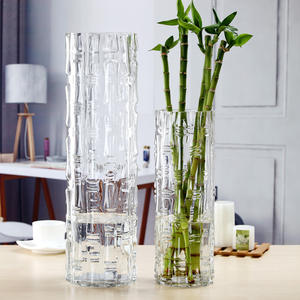 <span class=keywords><strong>Vase</strong></span> <span class=keywords><strong>en</strong></span> <span class=keywords><strong>verre</strong></span> <span class=keywords><strong>transparent</strong></span> <span class=keywords><strong>cylindrique</strong></span> <span class=keywords><strong>en</strong></span> bambou <span class=keywords><strong>en</strong></span> gros, <span class=keywords><strong>grand</strong></span> <span class=keywords><strong>vase</strong></span> pour arrangement floral, <span class=keywords><strong>vase</strong></span> à fleurs pour la maison, mariage, vente chaude - Product Image 1