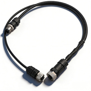 防水円形コネクタケーブルアセンブリ |   IP67/IP68 工業用ワイヤーハーネス |   カスタム長さ＆ピン構成 - Product Image 1