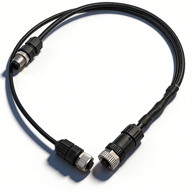 Waterproof Circular Connector Cable Assembly | IP67/IP68 Industrial Wire Harness | Custom Length & Pin Configuration