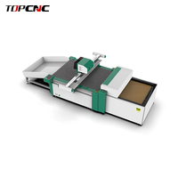 Plotter de corte Cnc de cama plana digital con alimentador automático, caja de embalaje magnética de lujo con forro de satén de seda, embalaje negro CE