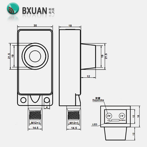 <span class=keywords><strong>Sensor</strong></span> Ultrasonik Tahan Air Jarak Pendek 1 Meter <span class=keywords><strong>Sensor</strong></span> Jarak Ultrasonik <span class=keywords><strong>Analog</strong></span> 0-10v - Product Image 3