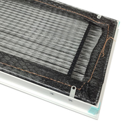 Diffuseurs linéaires à fentes pour climatisation registres d'air pour systèmes cvc