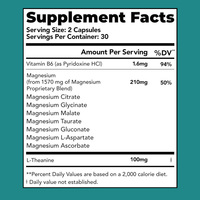 Capsules de L-Théanine, Vitamine B6 et Magnésium en Complexe pour le Soulagement du SPM, le Sommeil Profond et le Soutien Immunitaire pour Femmes – Fabrication OEM