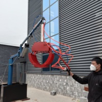 Manipulateur de grue hydraulique avec pince mécanique pour sacs, doté d'un moteur, pour la levée de sacs et de palettes, bras robotique, prix
