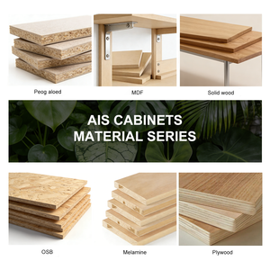 Sistema de Armario Moderno en Forma de L de Madera Sólida que Maximiza el Espacio, 5 Estantes de Exhibición, Almacenamiento Oculto, Ecológico y Duradero para <span class=keywords><strong>Dormitorio</strong></span> - Product Image 6
