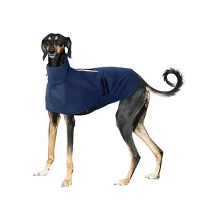 グレイハウンドコート大型犬服犬ジッパージャケット冬ペットアパレルペット服イタリアグレイハウンド服