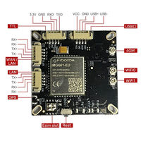 Modul Ethernet 4G Cat 1 Kecil dengan Hotspot Wi-Fi 300Mbps, Router LTE Board OpenWRT, CPU MTK7628, RAM 64MB untuk Kamera IoT dan Mesin Vending