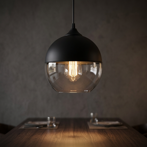 Lámpara colgante nórdica de bola de cristal, accesorios de decoración para cafetería, comedor, cocina y dormitorio - Product Image 3