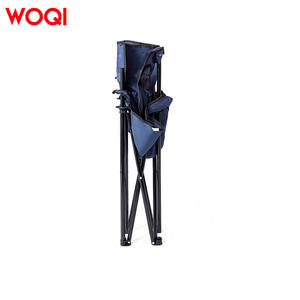 Chaise de pêche pliante Woqi 54x54x90cm en tissu Oxford, siège portable d'extérieur pour le camping et la pêche - Product Image 4
