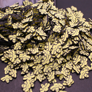Aspersores de arcilla de polímero de abeja para manualidades, accesorios de relleno de limo para decoración de uñas, panal y oso, 1kg - Product Image 3