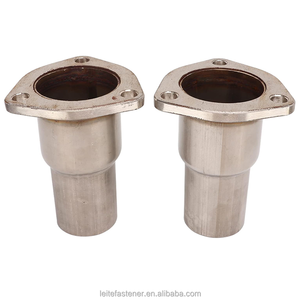 CNC Machined Flange Nut M10 Metric 18mm Height Natural Finish Automotive Industry Use - Product Image 1