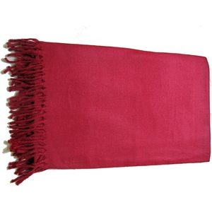 Karmakara PARIJAT HANDICRAFT 100% chal de meditación de lana Borgoña rojo tradicional tibetano monjes bufanda de Yoga Tíbet - Product Image 4