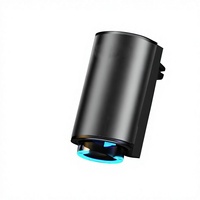 Diffuseur d'aromathérapie intelligent en alliage d'aluminium pour voiture, à fixer sur la grille d'aération, distributeur de brume parfumée, anti-moustiques, désodorisant et rafraîchissant