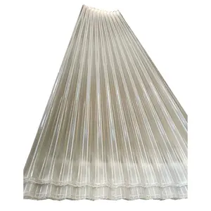 FRP Sheet 4mm Greenhouse Roofing Clearing Roof Tiles FRP Skylight