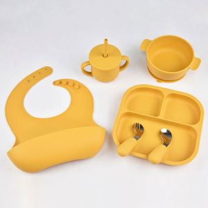 Couvercle carré en silicone de qualité alimentaire résistant à la chaleur, antidérapant, compartiment de voyage portable, accessoires et fournitures pour nourrissons - Product Image 1