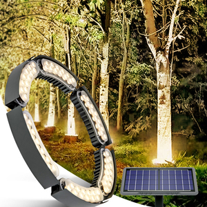 Luce <span class=keywords><strong>Solare</strong></span> per Alberi <span class=keywords><strong>da</strong></span> Esterno Impermeabile DC24V, Illuminazione LED per Paesaggi, Decorazione Muri <span class=keywords><strong>Giardino</strong></span> e <span class=keywords><strong>Luci</strong></span> Avvolgenti per Alberi - Product Image 3