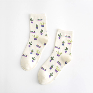 Chaussettes tube personnalisées à motif végétal style Harajuku japonais <span class=keywords><strong>pour</strong></span> adolescentes et enfants – Grande Vente - Product Image 6