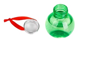 Boules de boisson de noël ornement de verre à liqueur ampoules de bouteille d'eau de noël claires pour le décor de fête de <span class=keywords><strong>vacances</strong></span> intérieur extérieur - Product Image 4
