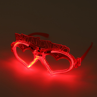 Lunettes de fête d'Halloween à LED |   Lampe carrée à 4 lumières multicolores, design citrouille souriante, en PS, piles bouton AG3, livraison rapide