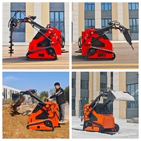 Minipala Compatta con Capacità di 300kg, Accessori Personalizzabili OEM, Motore Diesel Euro 5 EPA, Garanzia di 2 Anni