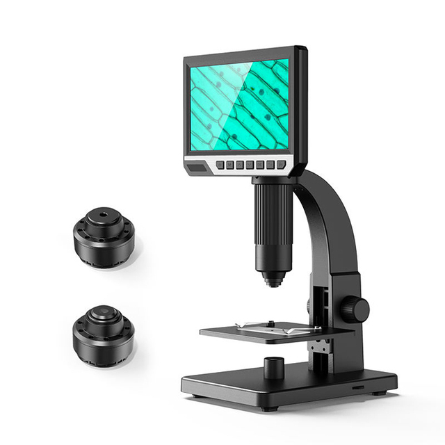 Portable Magnifier 2000x Electron Microscopes Hd Lcd Digital Microscope