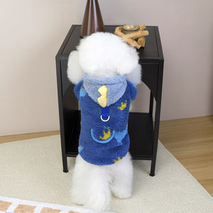 Vêtements pour chien, automne et hiver, nouveau modèle ours <span class=keywords><strong>en</strong></span> peluche avec anneau de traction, vêtements pour animaux de compagnie, petit chien, peut porter un <span class=keywords><strong>pull</strong></span> étoile dragon - Product Image 6