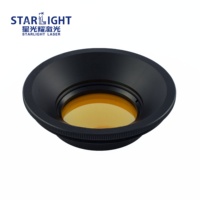 STARLIGHT Nouvelle lentille F-Theta ZnSe 10,6 µm filetage M85 haute précision pour marquage et découpe laser CO2