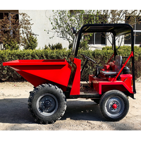 Nouveau Mini camion à benne basculante électrique 4x4 chargeur frontal petit benne diesel pour la construction pompe à traction avant pour les industries agricoles
