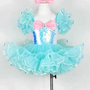 Falda tutú de ballet romántico para niñas, niños, vestido español para mujeres adultas, Vestido largo de tul suave, disfraces de bailarina de actuación - Product Image 2