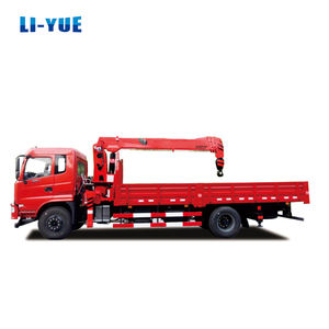 Dongfeng 4x2 170 HP Cummins Moteur 5 Tonnes camion À <span class=keywords><strong>Benne</strong></span> Basculante avec <span class=keywords><strong>Grue</strong></span> Montée - Product Image 3
