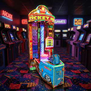 Máquina recreativa de canje de tickets con manivela, juego de habilidad interactivo para centros de entretenimiento familiar - Product Image 3