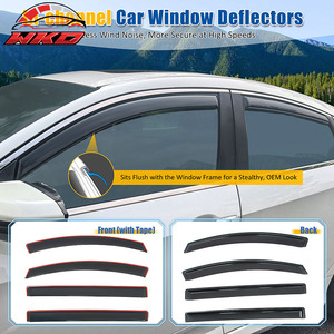 Déflecteurs de vitres pour Honda Odyssey 18-25, protection contre la pluie, 4 pièces - Product Image 2