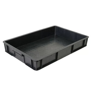 Làm việc nước biển Tiến hành điện bởi vì nó chứa ESD an toàn nhựa lưu trữ container dẫn điện khay - Product Image 6
