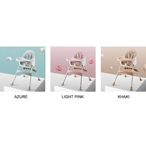 Silla plegable multifunción de madera para niños y bebés, silla alta de alimentación para niños, comedor portátil de plástico, silla alta de <span class=keywords><strong>trona</strong></span> para bebés - Product Image 3