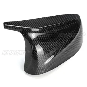 Coque de rétroviseur latéral de voiture en fibre de carbone véritable, remplacement de la coque de rétroviseur pour Infiniti Q50 Q60 QX30 Q70 2014-2023 - Product Image 4