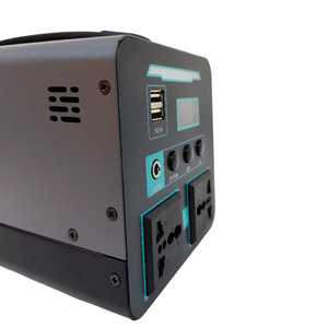 Station d'alimentation portable multi-sorties 150W 200W LiFePO4 102.4Wh 153.6Wh avec ports AC DC USB, générateur solaire - Product Image 6
