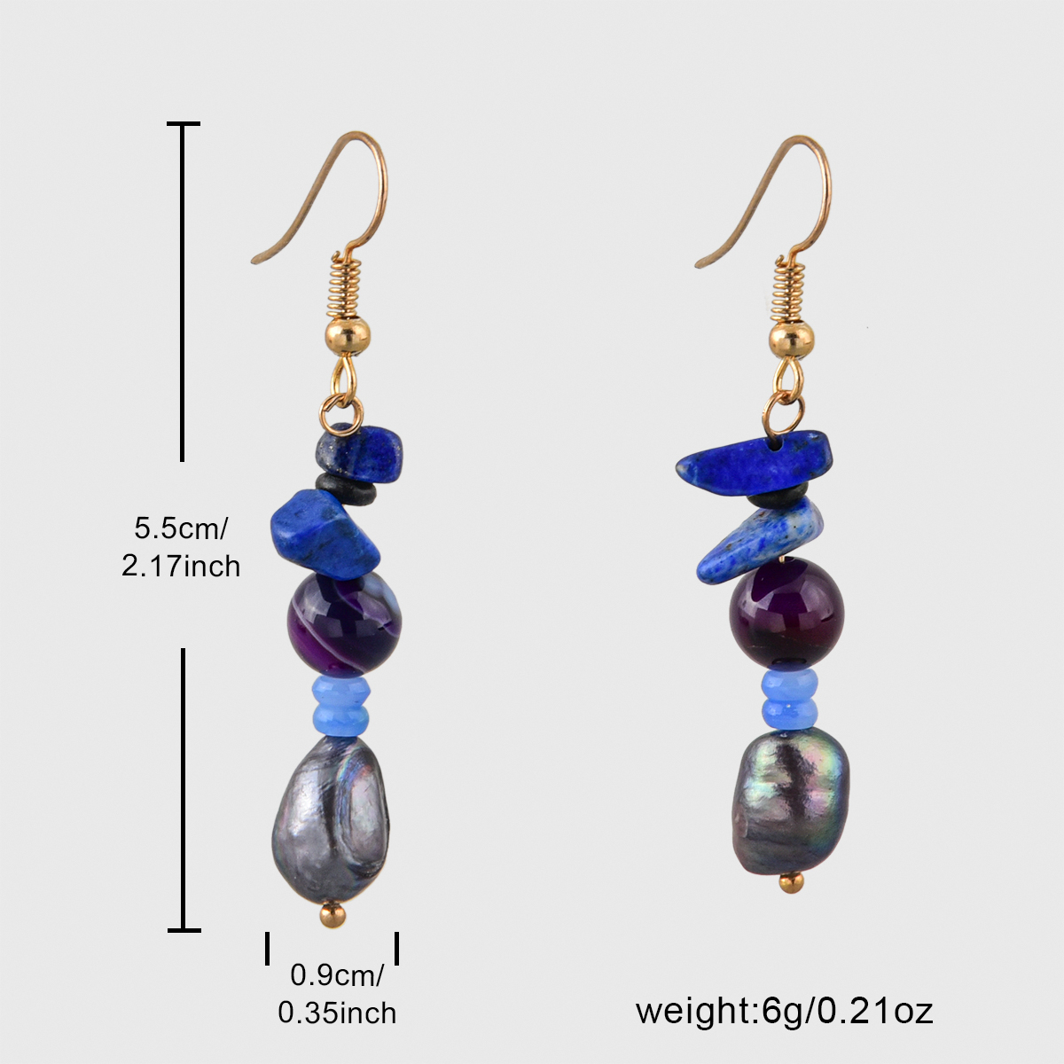 NE240289-3 Boucles d'oreilles