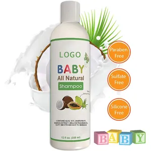 Private Label Sanfte Feuchtigkeit Keine Tränen Formel Für Kinder Haar produkte Conditioner Baby Shampoo Pflege OEM