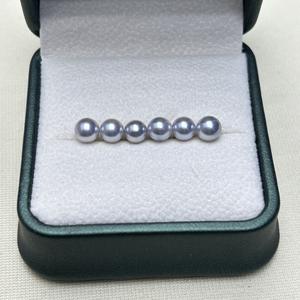 Perlas de Agua Dulce Naturales de 3-4 mm, Color Blanco, Luz Intensa, Forma Redonda, Impecables, Perlas Zhuji sin Pulir, Finamente Seleccionadas - Product Image 1