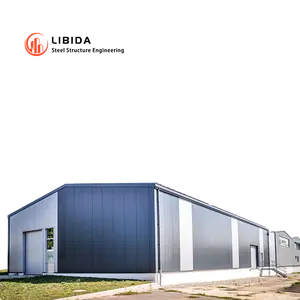 Custom Steel Structure Hall Design Fireproof Steel Factory Building Metal Warehouse Cheap Warehouse Building