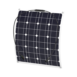 Panel Solar Flexible T.Y.L de 50W Monocristalino 156.75mmx156.75mm para Techos de Autocaravanas y Generación de Energía Doméstica - Product Image 2