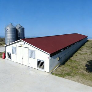 Economical Modern Steel Prefabricated Chicken House <strong>Farm</strong> House Livestock Shed - Product Image 1