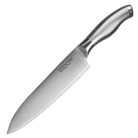 Xyj couteau de cuisine en acier inoxydable, à haute teneur en carbone, couteau de Chef 8 "pour la maison