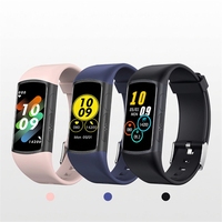 Montre connectée TFT, tracker de santé, moniteur de fréquence cardiaque, moniteur de tension artérielle, bracelet de sport étanche, charge magnétique