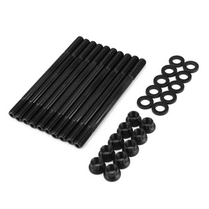 Kit de boulons de culasse pour moteur Honda D16Z6, boulons en fer avec écrous et rondelles, pièces de rechange et de réparation - Product Image 4