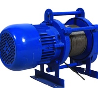 Palan électrique KCD, capacité 220V, 1 tonne, pour monte-charge rapide, câble électrique