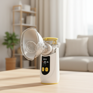 Nebulizzatore Portatile a Rete Ricaricabile Silenzioso Inalatore a Ultrasuoni per Viaggi Bambini Adulti <span class=keywords><strong>Asma</strong></span> Spruzzatore di Nebbia CE MDR - Product Image 6