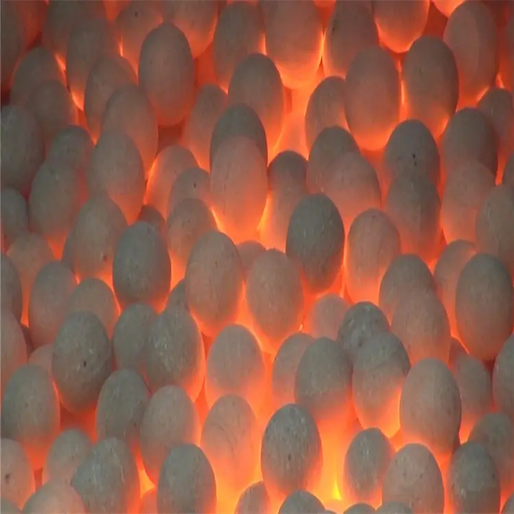 Refractory ceramic balls 65% 92% 99% Al2o3 Alumina Ceramic heat storage Refractory Ball For Industry Furnace