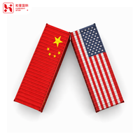 Envío de Carga Marítima FCL Económico de China a América y Europa, Servicio Puerta a Puerta con Procesamiento de Aduanas DDP y Seguro Completo